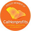 Logo de Orgulloso miembro de calnonprofits